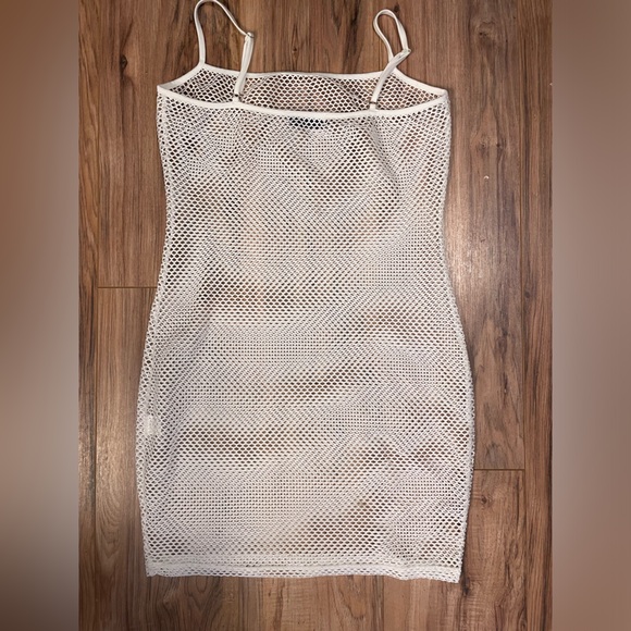 White mesh Just Quella dress size 10 (L) - Picture 2 of 5
